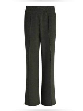 Varley Doublesoft Women's Wide Leg Lounge Pants Olive Green Marl XL
